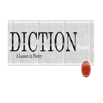 Diction