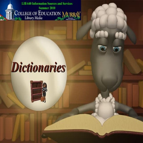 Dictionaries 2003 version