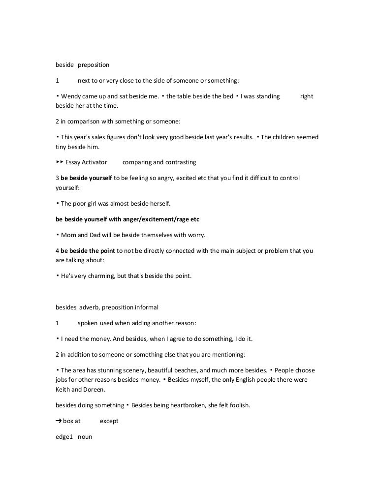 Dictionary definitions