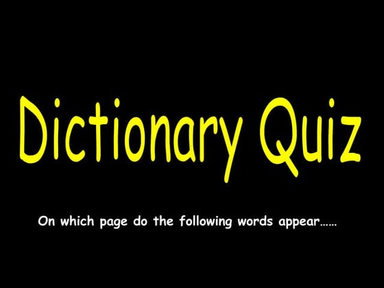 Word ladders introduction | PPT