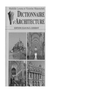 Dictionnaire d'architecture