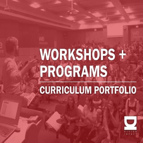 Design Impact  Curriculum Portfolio