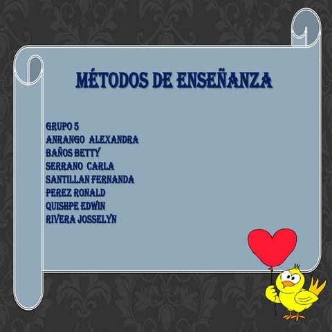 metodos de enseñanza AAA