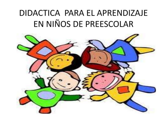 Didactica  para el aprendizaje en n...