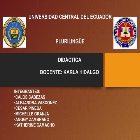 First and Second Language acquisition by Carlos Cabezas