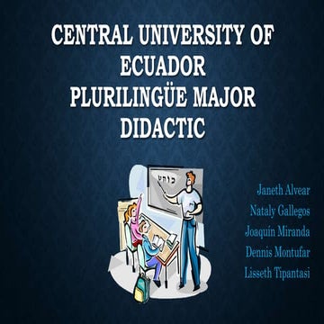 Didactics made by Dennis Montufar