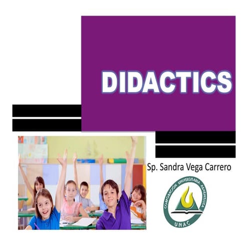 Didactics unit 1  definition