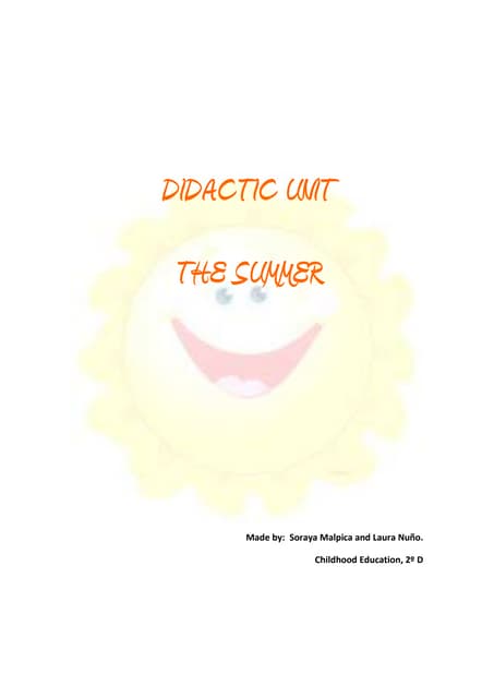 Didactic unit