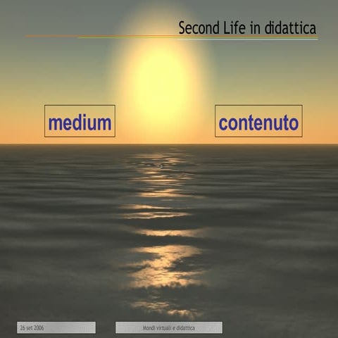 Didattica E Second Life   Ii