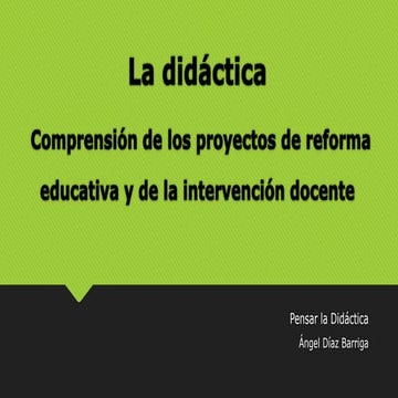 Didáctica exposición final