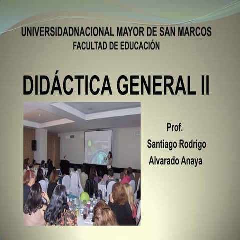 Didáctica general ii