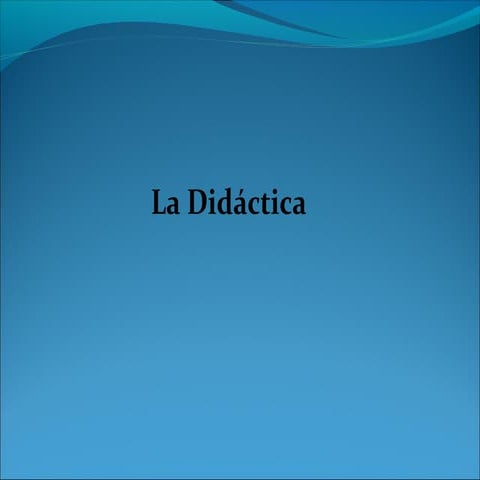 Didáctica nérice