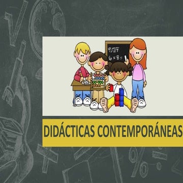 Didácticas contemporáneas