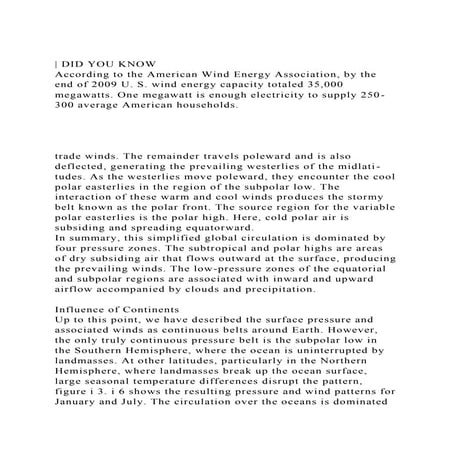  DID YOU KNOWAccording to the American Wind Energy Association,.docx