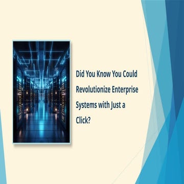 Transform Your Enterprise Systems Instantly | PPTX
