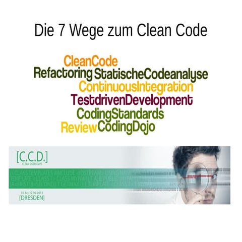 Die 7 Wege zum Clean Code
