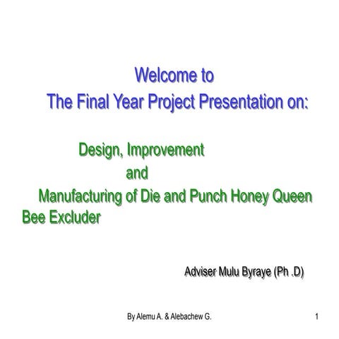 Die and punch Design Presentation.ppt