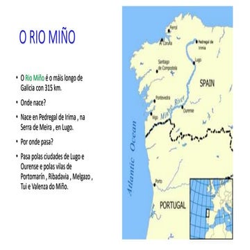 TRABALLO SOBRE O RÍO MIÑO 2 | PDF