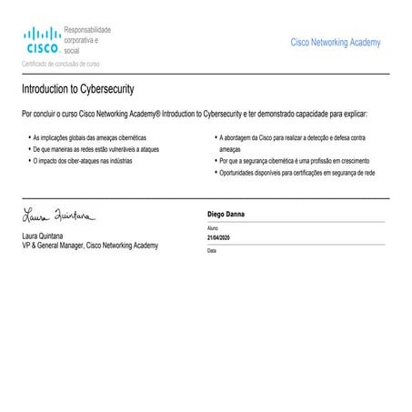 Introduction to Cybersecurity