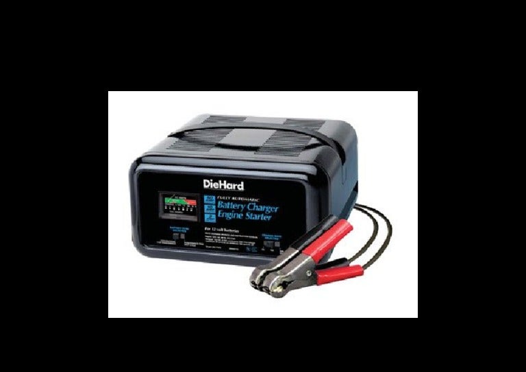 Die hard 10 2 50 amp. automatic battery charger model 71222