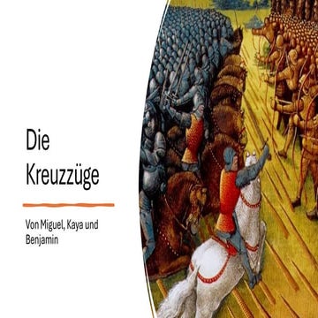 Wer Hat Die Kreuzzüge Gewonnen Die Kreuzzüge Miguel und Benjamin Religion | PPT