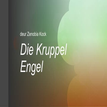 In-depth Analysis of 'Die Kruppel Engel' by Zenobia Kock: Themes ...