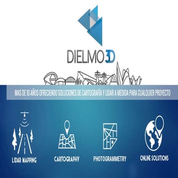 LiDAR, cartografia, GIS online - DIELMO3D