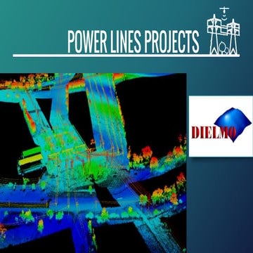 Power line LiDAR Mapping projects