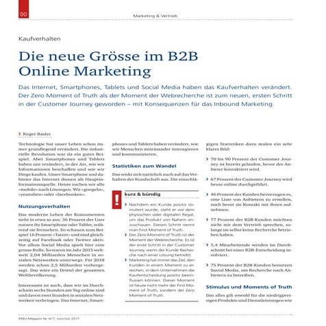Die neue grösse im B2B Online Marketing