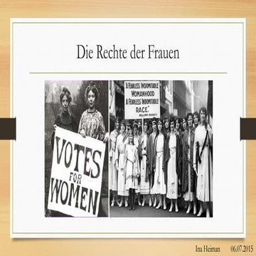 Die rechte der frauen