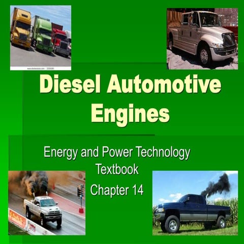 Diesel Automotive Engines Chapter 14.ppt