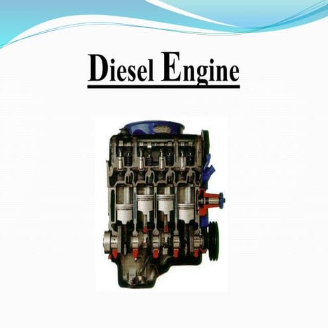 Diesel engine Powerpoint