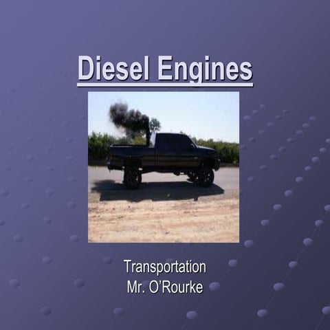 Diesel engines