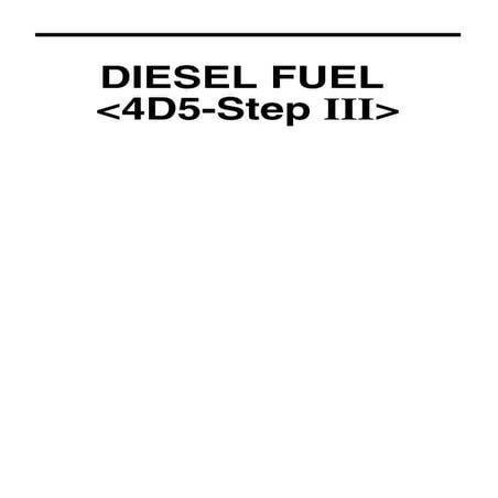 Diesel fuel 4_d5_stepiii