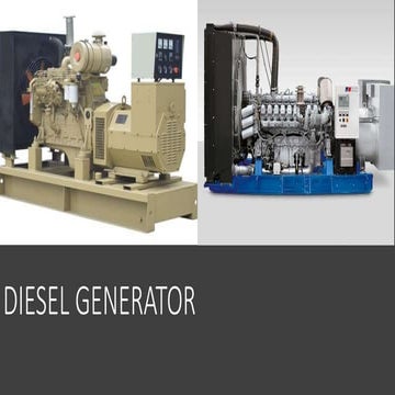 Diesel generator