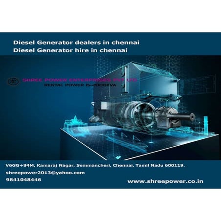 Diesel Generator hire in chennai.pdf