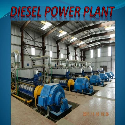 Diesel power plant