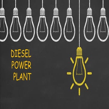 Diesel power plant