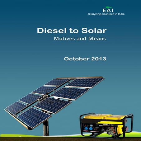 Diesel to Solar