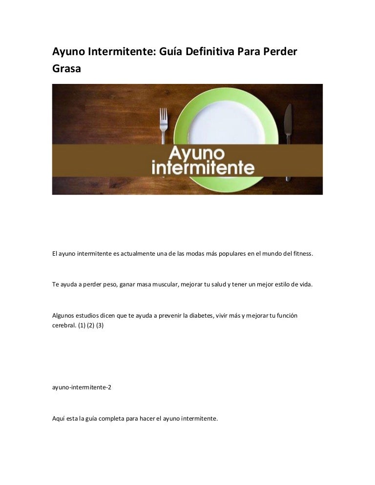 beneficios de ayuno intermitente para diabéticos