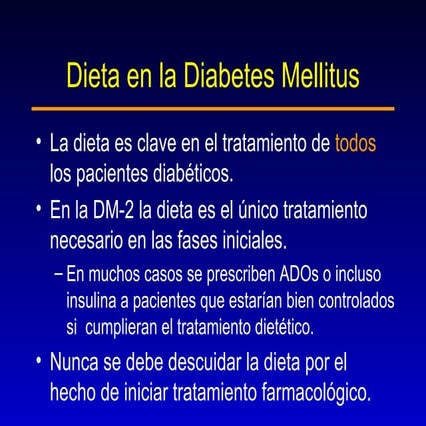 Dieta Diabetes Mellitus