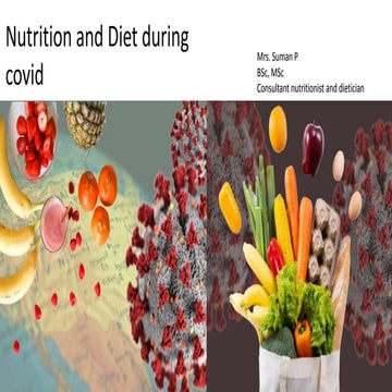 Diet and covid