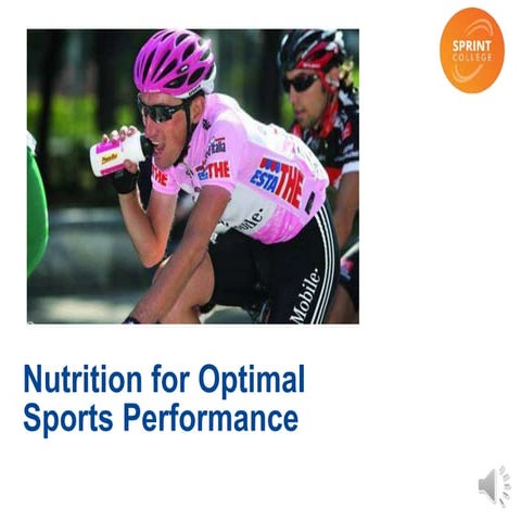 Diet and sports nutrition  -  sports nutrition