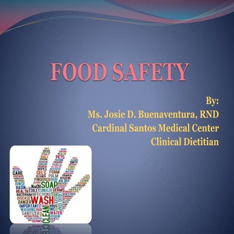 Dietary (Food Safety)