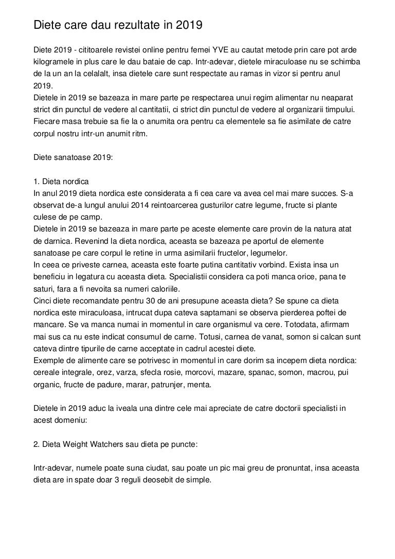 regim de slabire pe puncte dietonus pareri contra