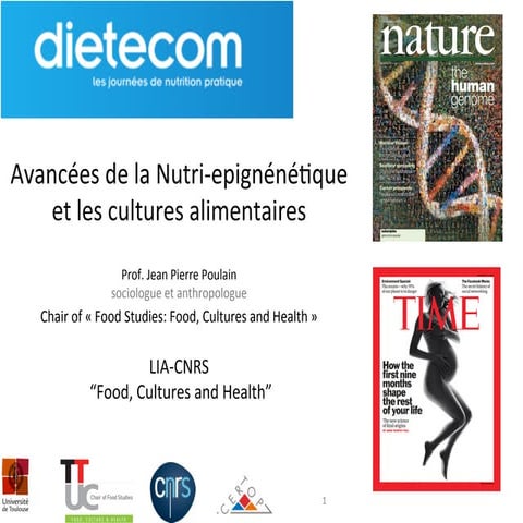 Avancées de la nutri-épigénétique et cultures alimentaires 