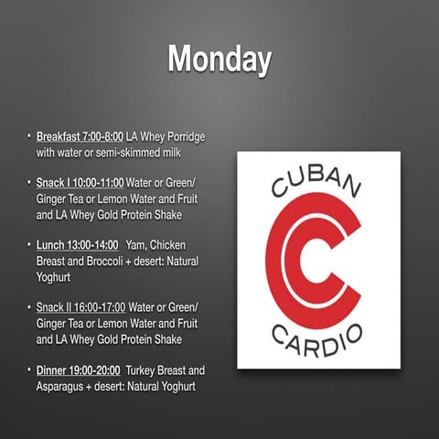 Pre season training week 1 | PDF