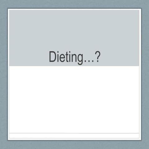 Dieting pp