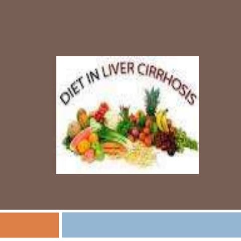 DIET IN HEPATIC CIRRHOSIS - Copy.ppt