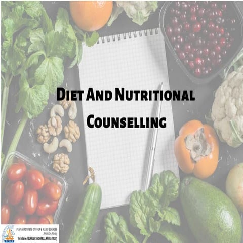 Diet & nutrition counselling